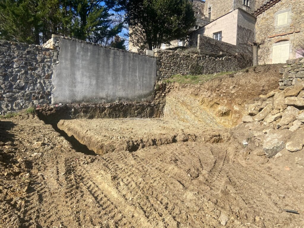 Terrassement pour maison individuelle